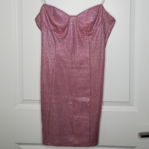 Dolls Kill Dresses & Skirts - Dolls Kill Iridescent Lilac Mini Dress Size Large